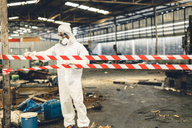 Professional Trauma Scene Cleanup technician working in Cantil, CA